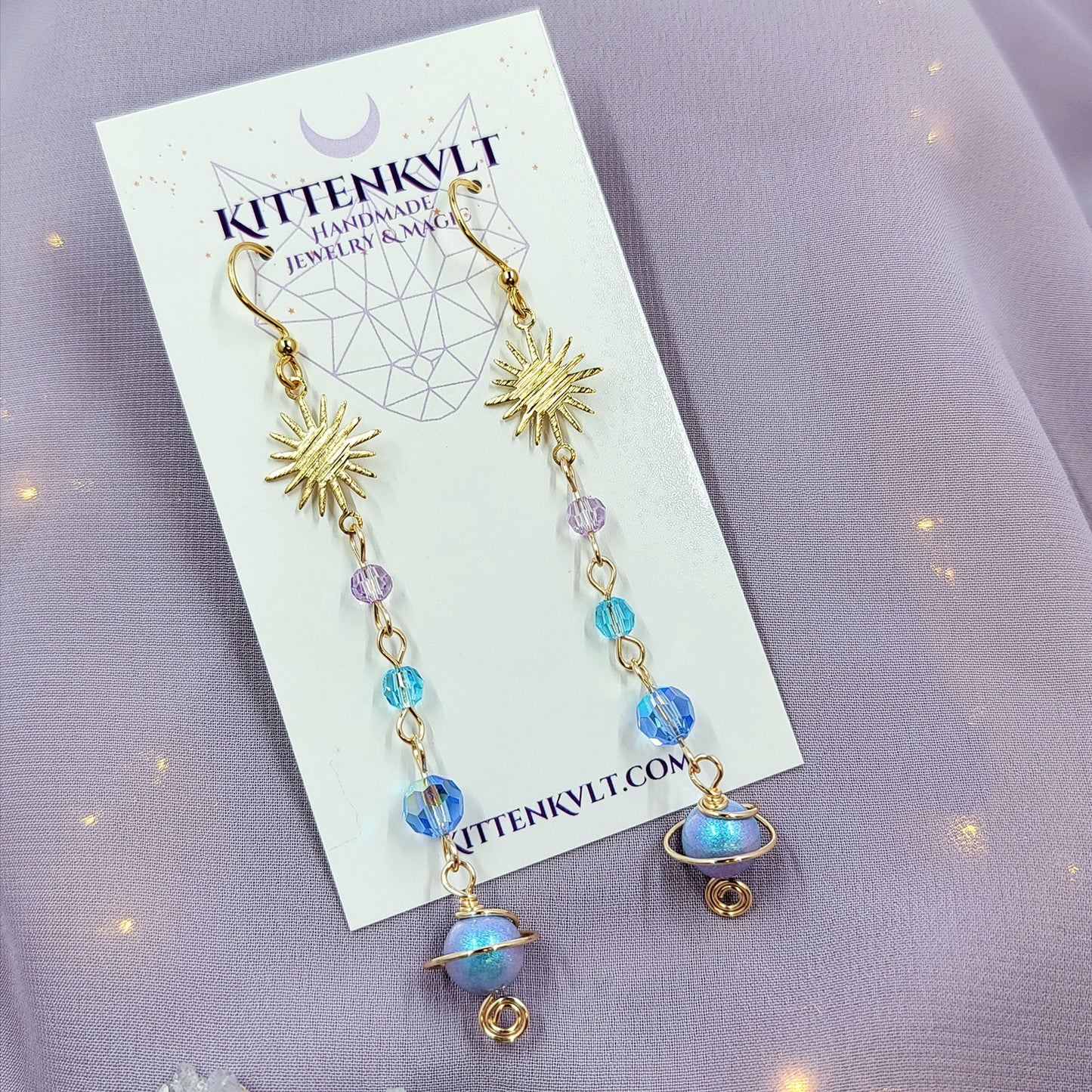 Ethereal Planet Earrings