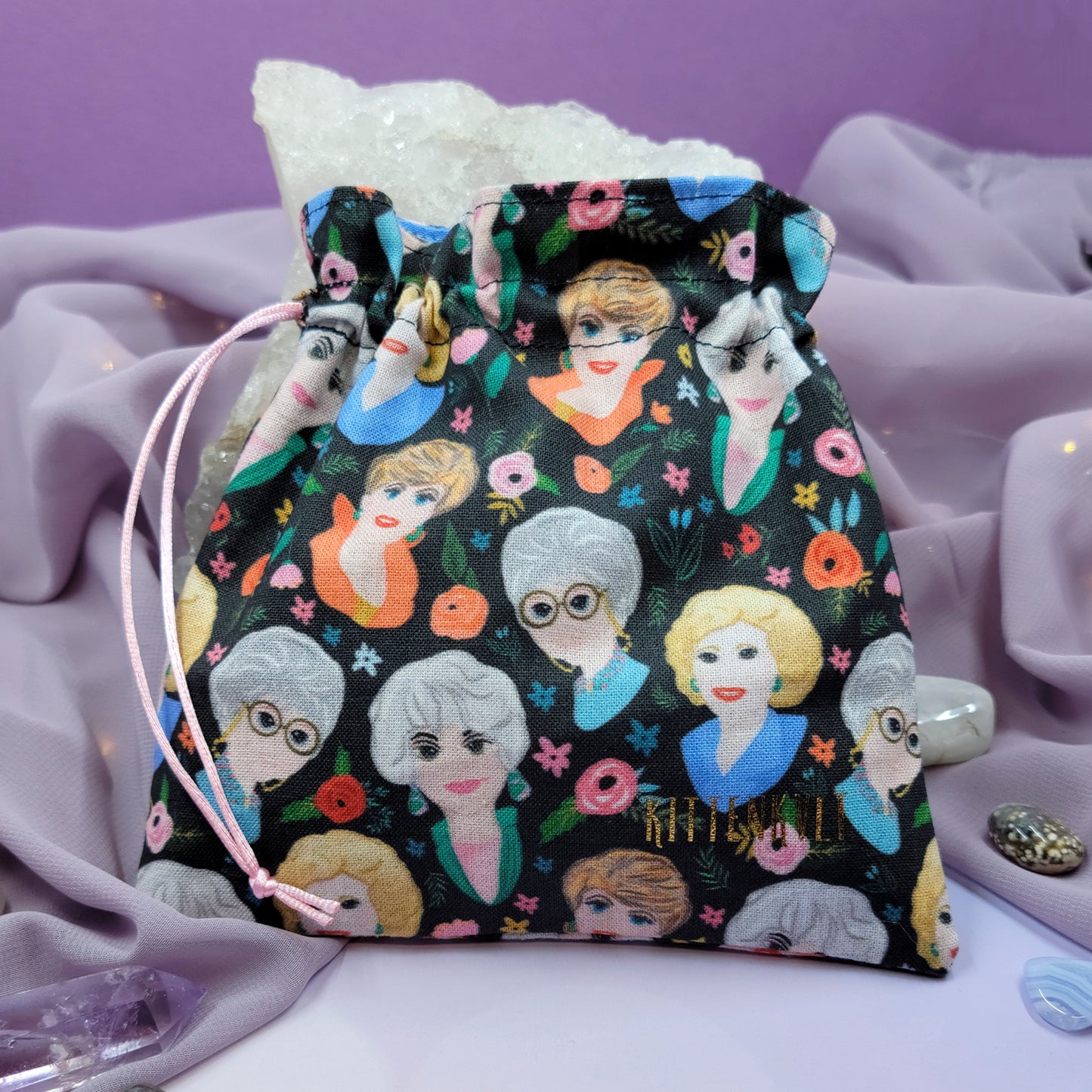 Golden Girls Crystal Trinket Pouch