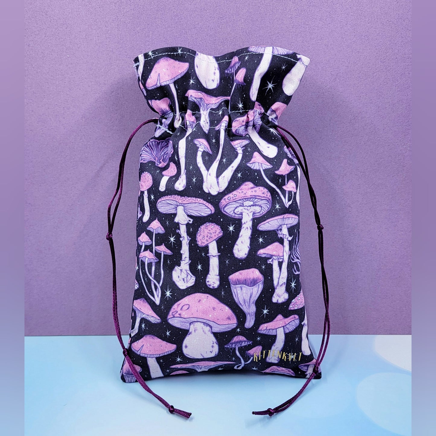 Mystical Witchy Mushroom Tarot Pouch