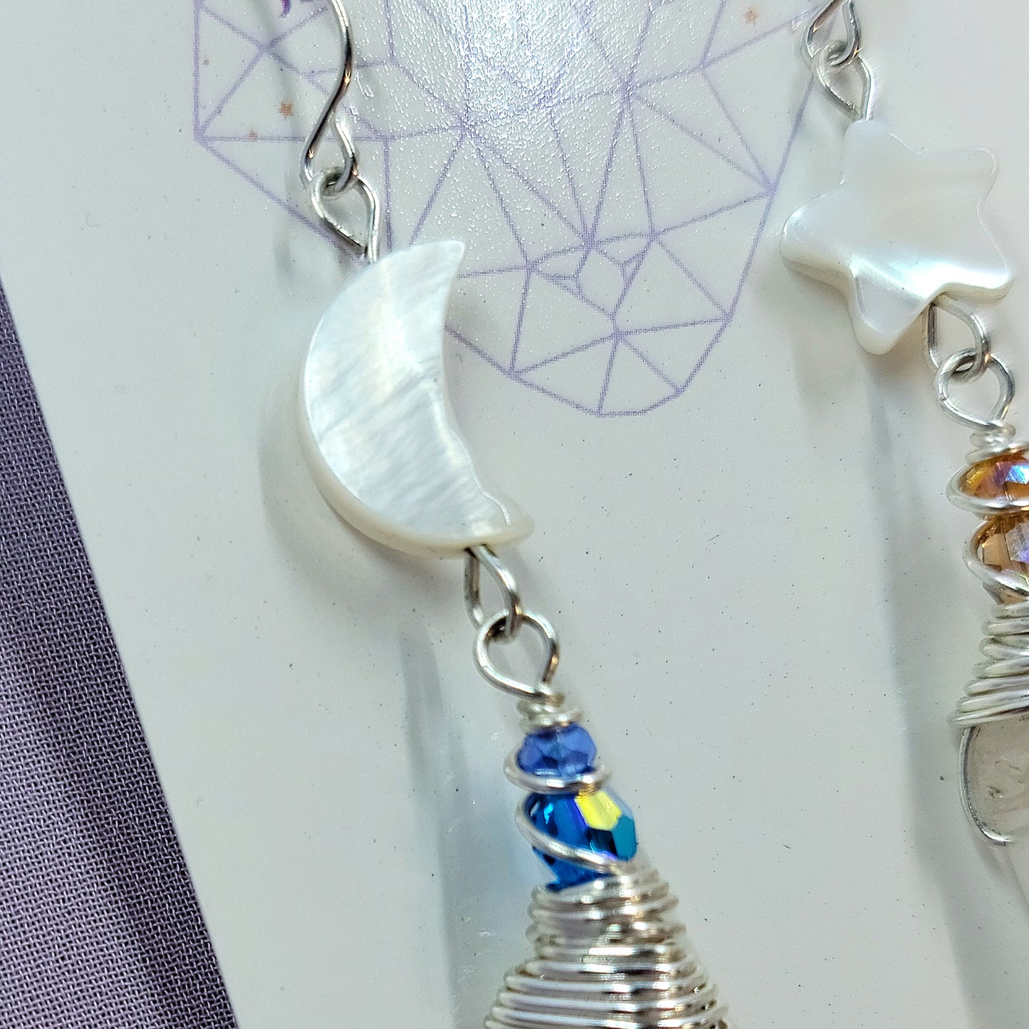 Celestial Quartz Earrings