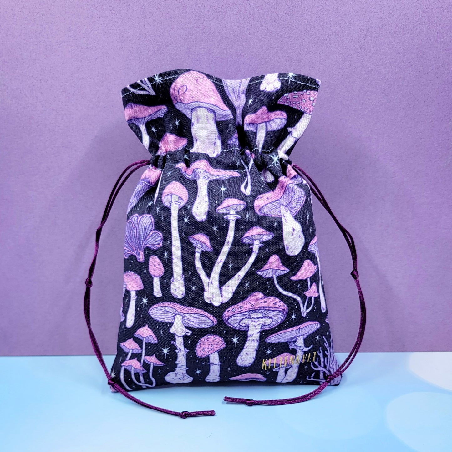 Witchy Mystical Mushroom Trinket Pouch