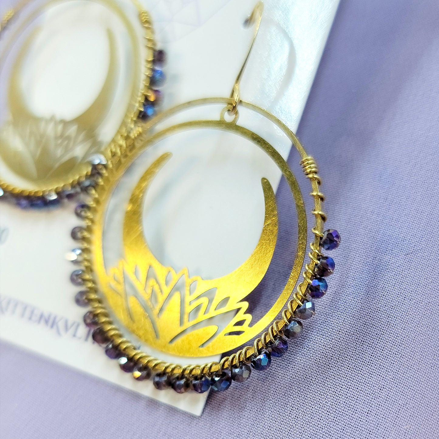 Mystical Lotus Earrings