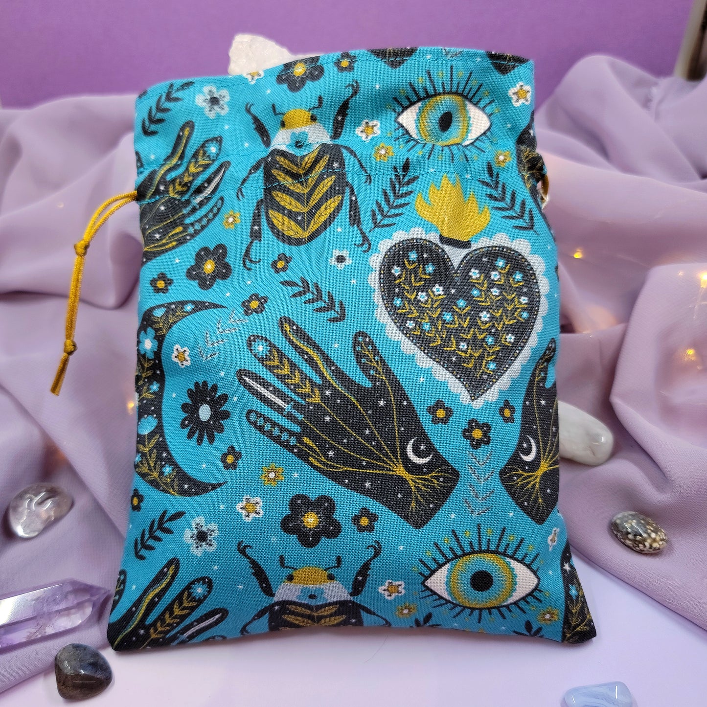 Mystical Witchy Fairy Crystal Trinket Pouch