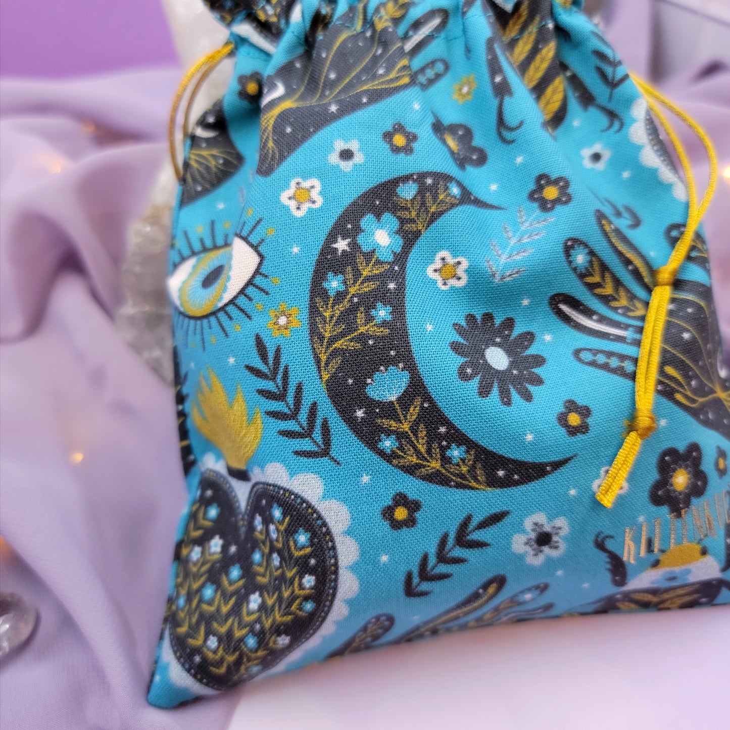 Mystical Witchy Fairy Crystal Trinket Pouch