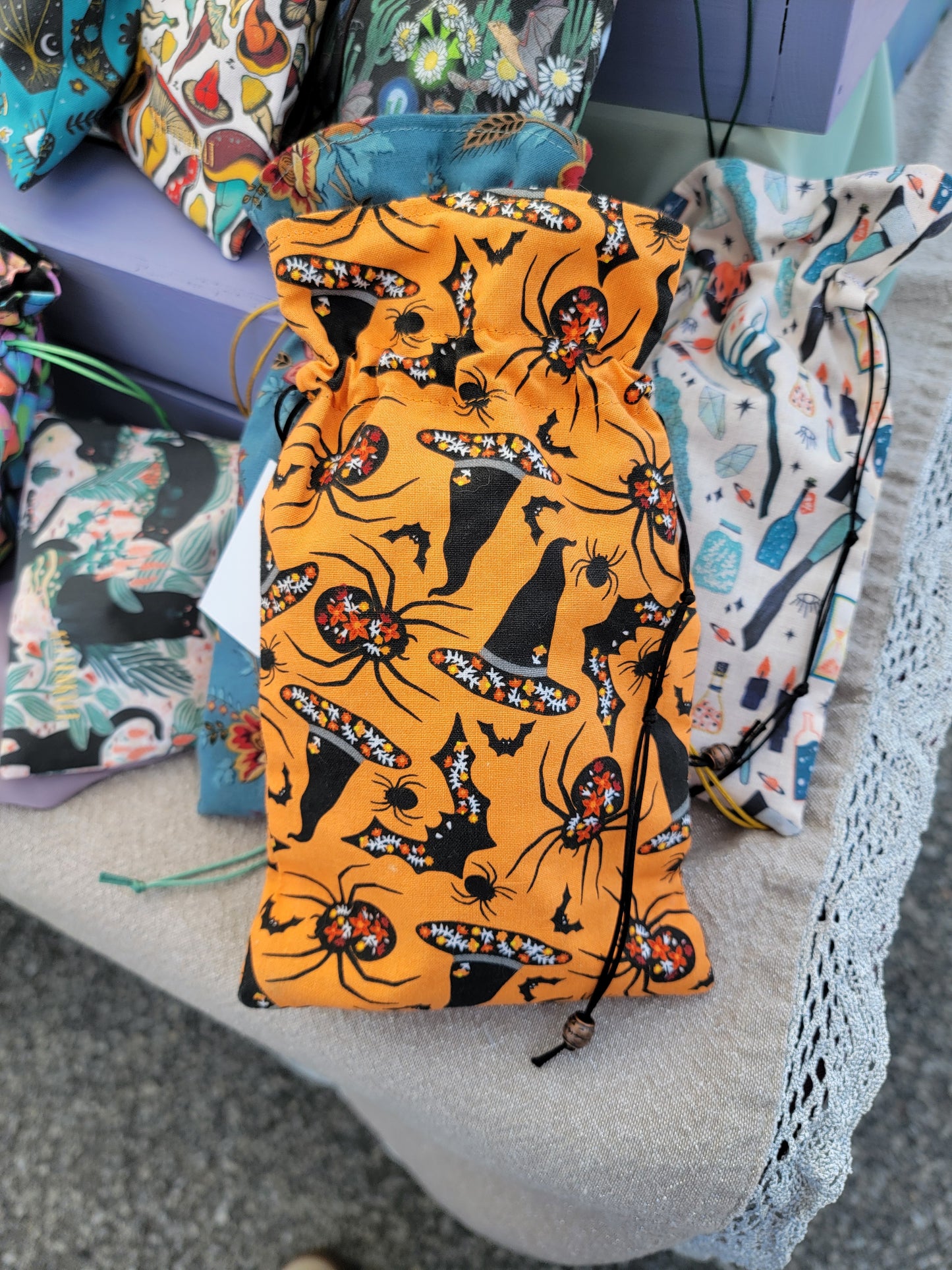 Woodsy Witchy Halloween Tarot Pouch