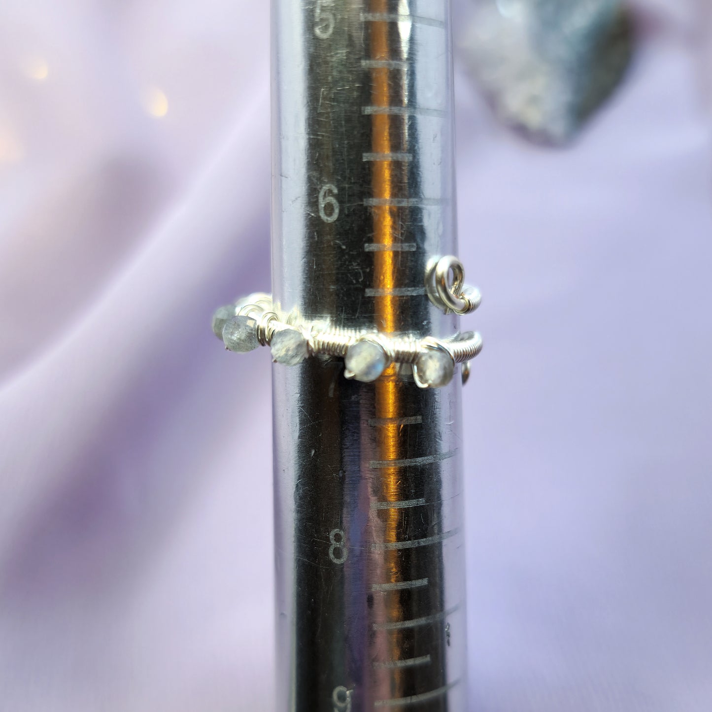 Ethereal Fairy Labradorite Adjustable Ring