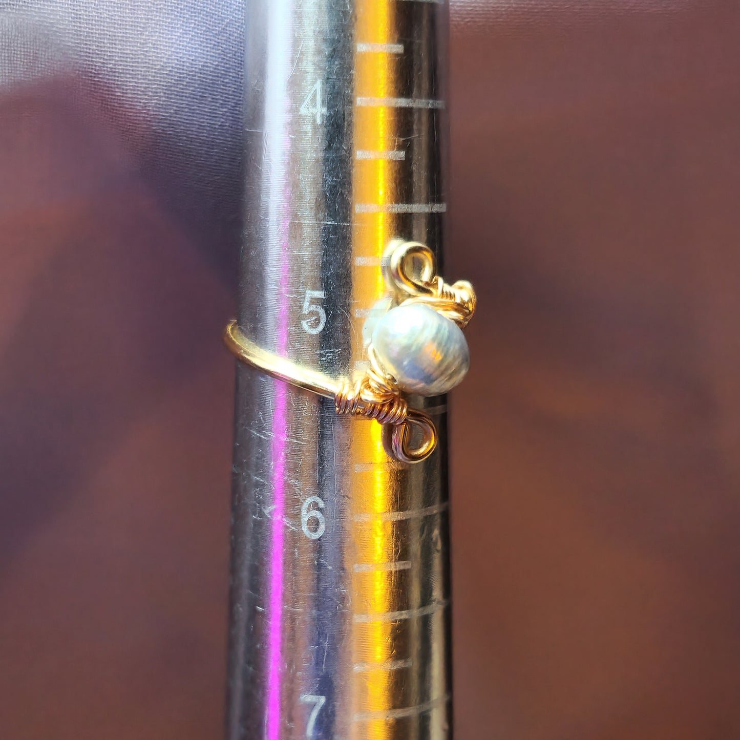 Mystical Ethereal Fairy Pearl Ring