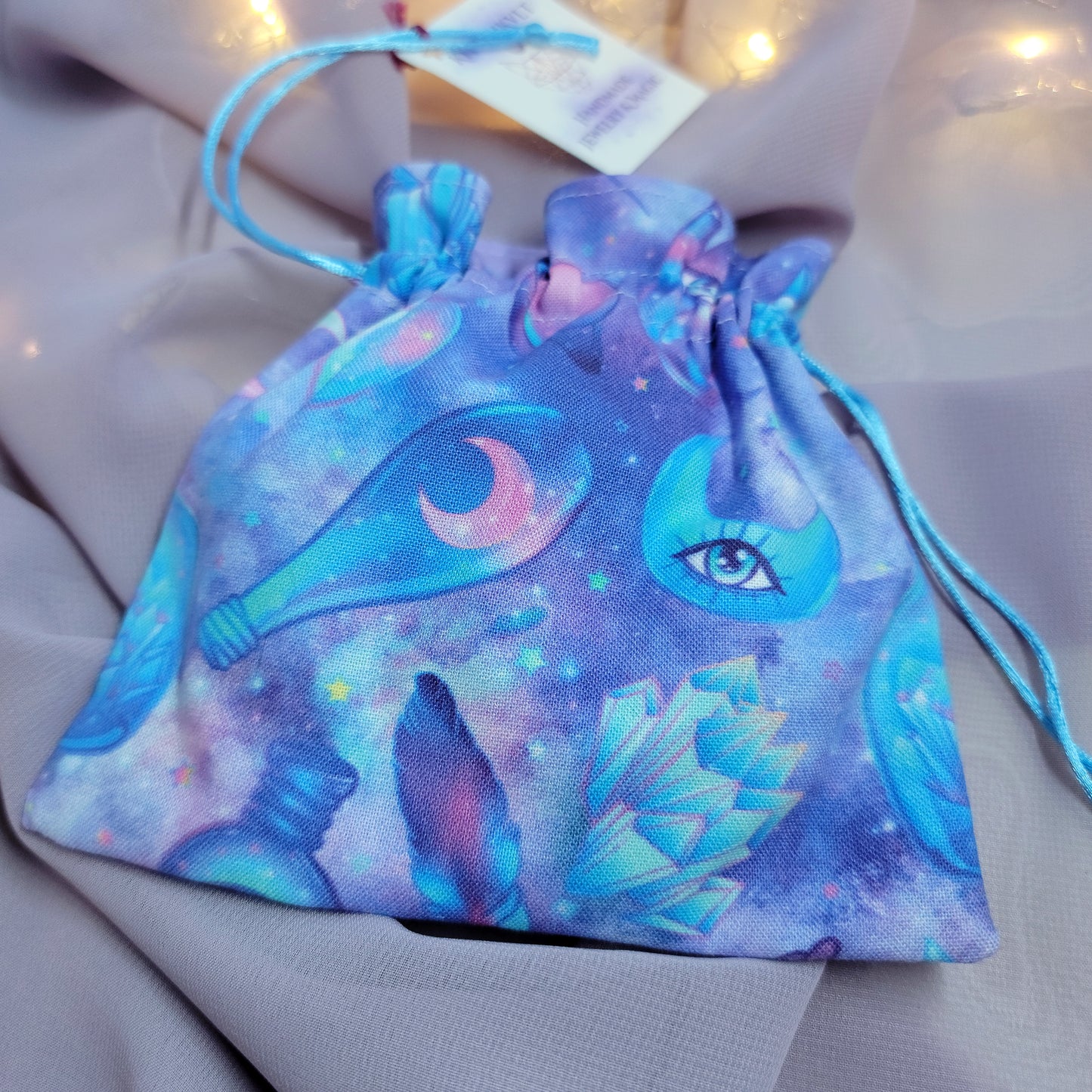 Mystical Ethereal Witchy Trinket Crystal Pouch