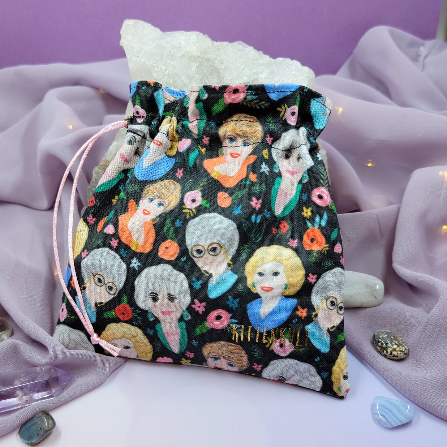 Golden Girls Crystal Trinket Pouch