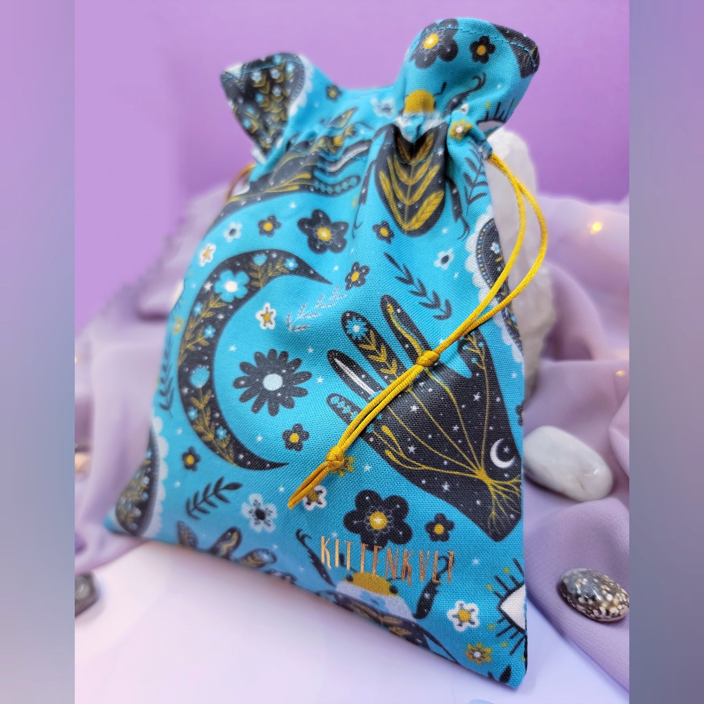 Mystical Witchy Fairy Crystal Trinket Pouch