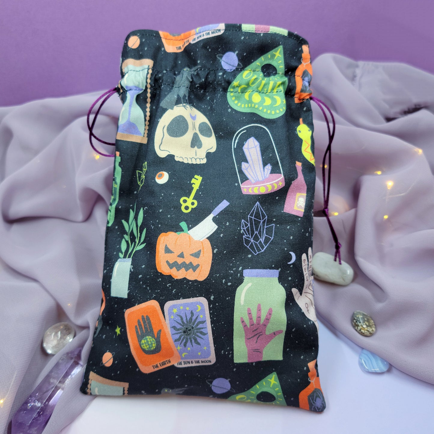Mystical Spooky Witchy Tarot Pouch