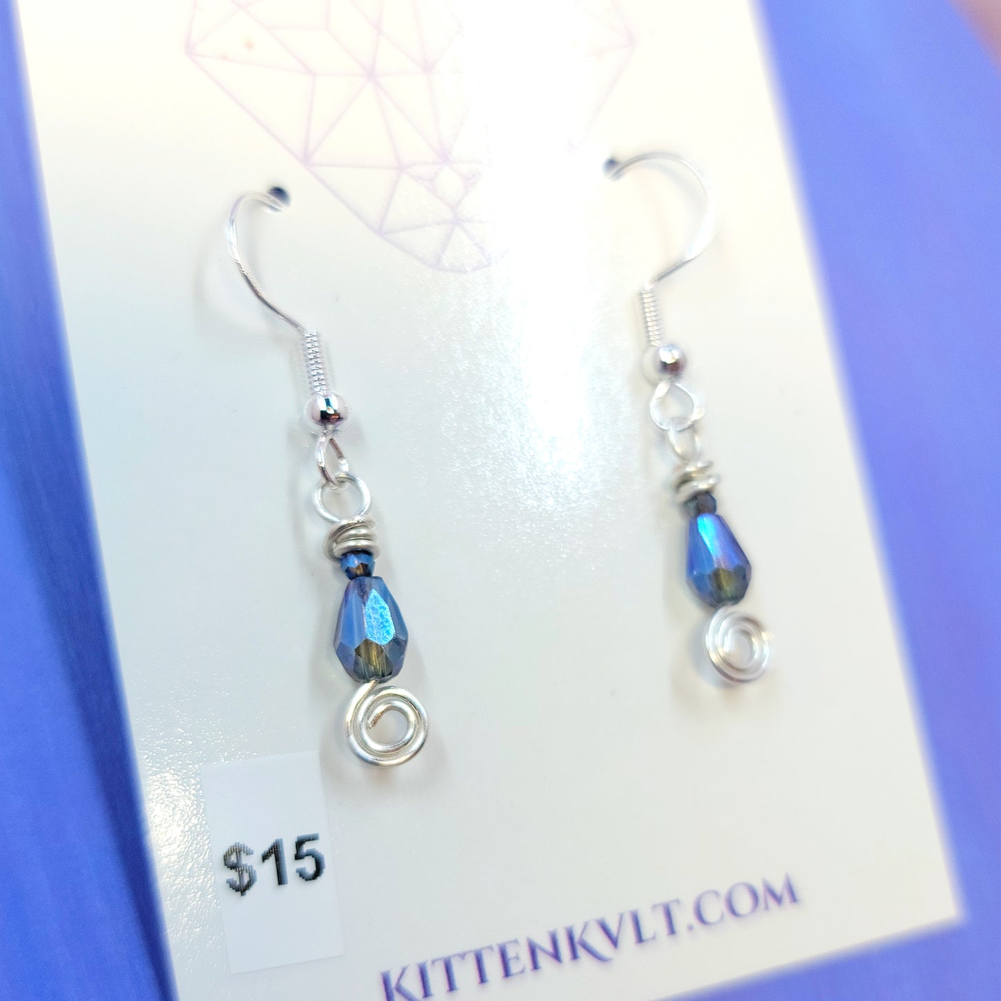 Dainty Ethereal Sun Catcher Earrings