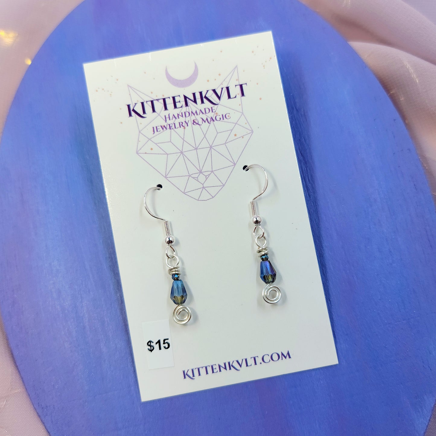 Dainty Ethereal Sun Catcher Earrings