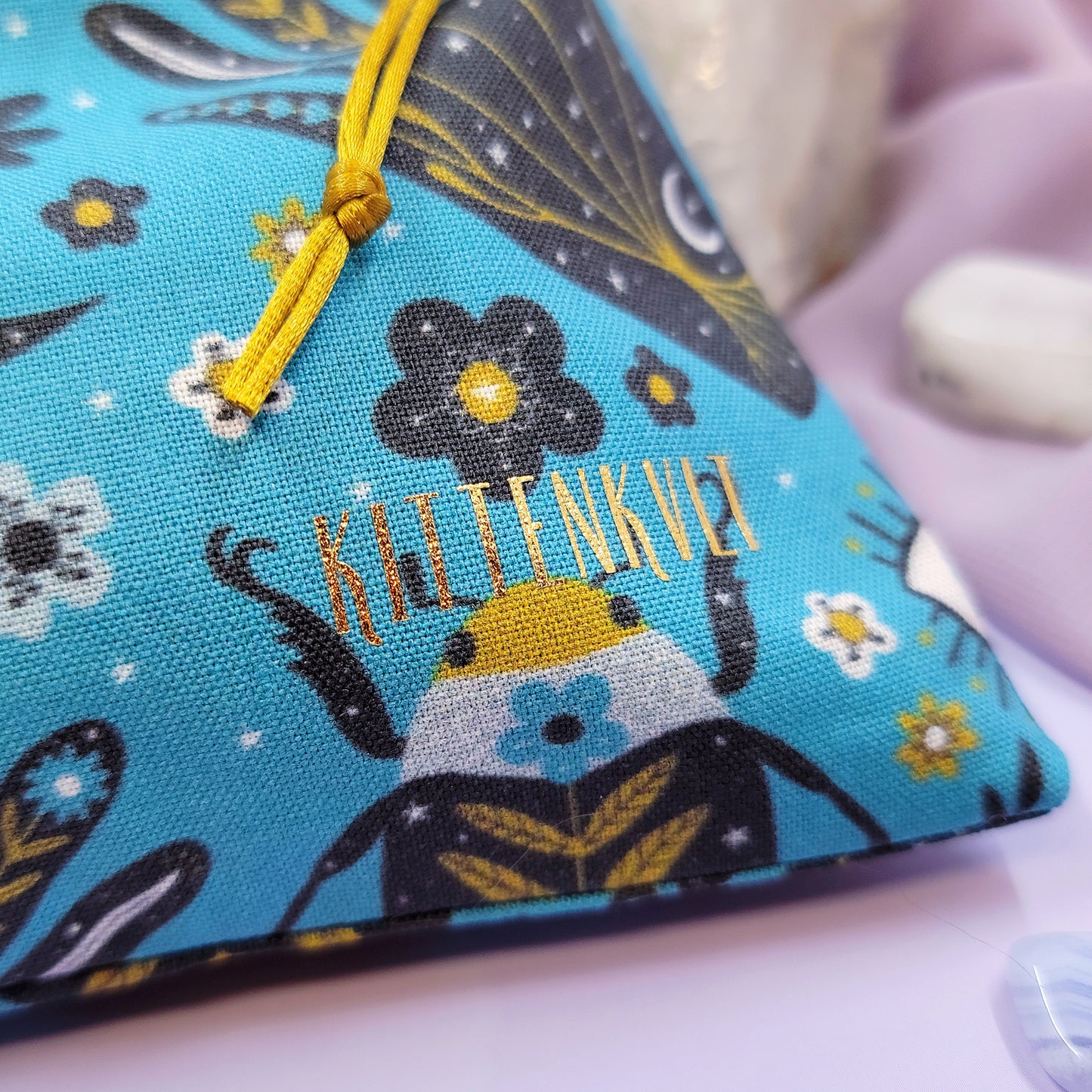 Mystical Witchy Fairy Crystal Trinket Pouch