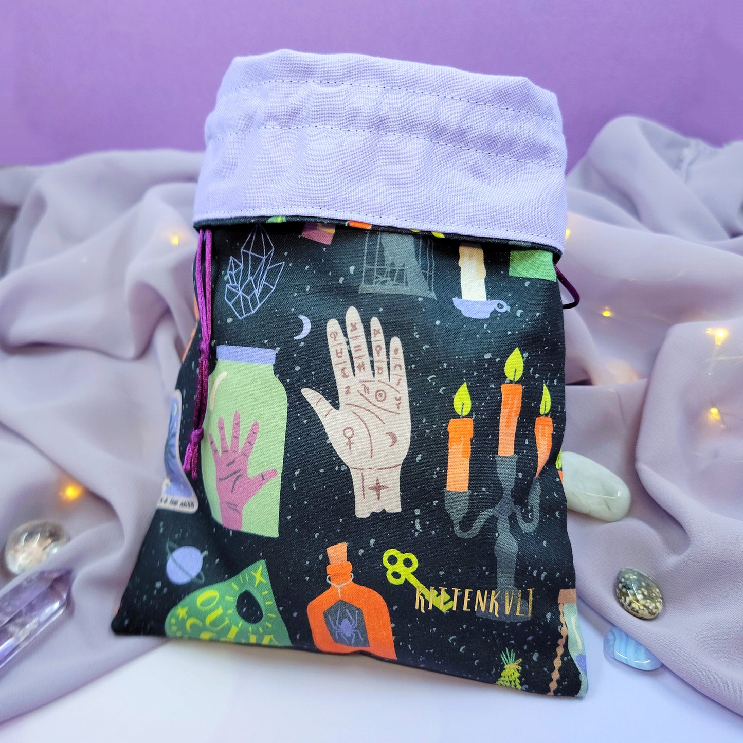 Mystical Spooky Witchy Tarot Pouch