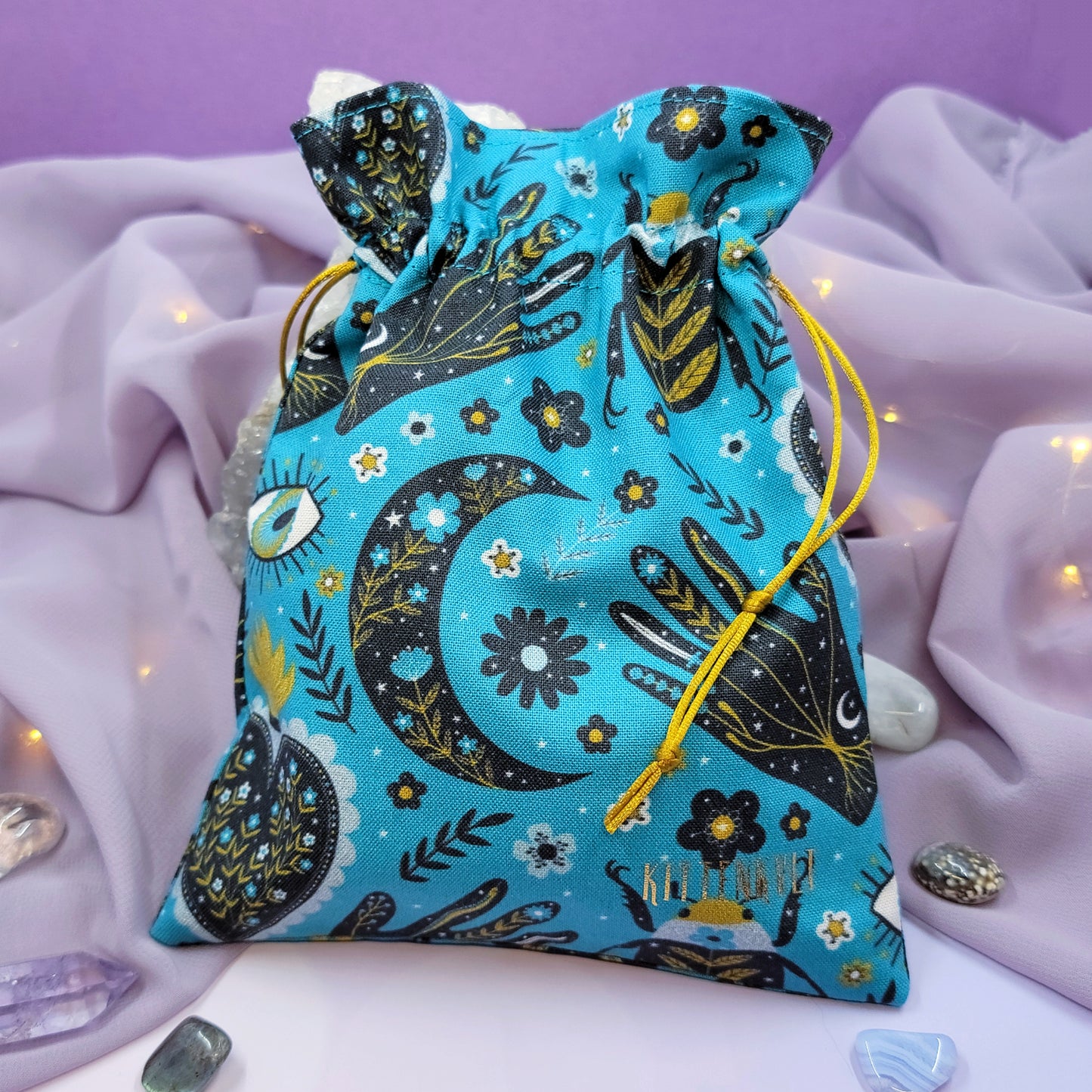 Mystical Witchy Fairy Crystal Trinket Pouch