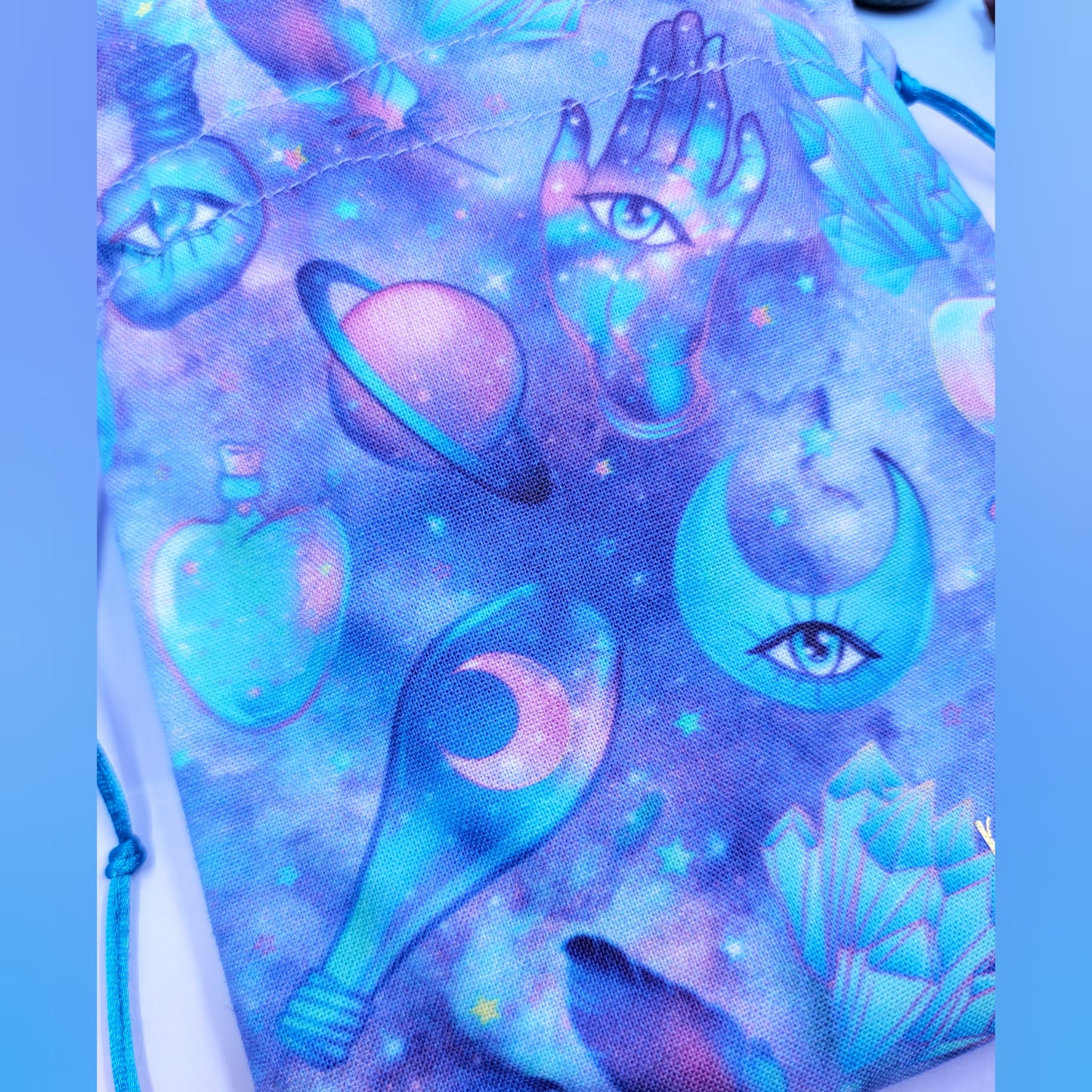 Witchy Mystical Ethereal Celestial Trinket Pouch