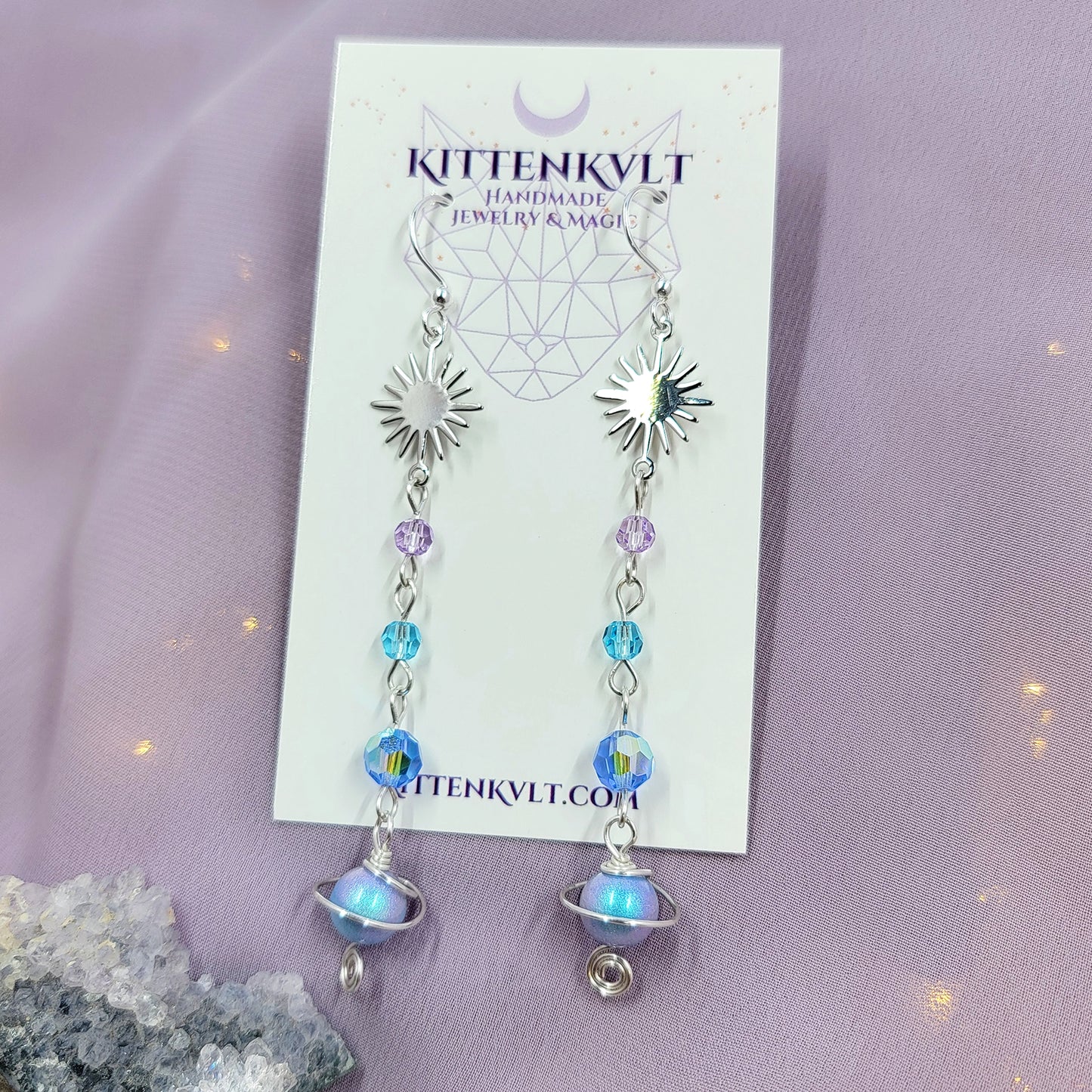 Ethereal Planet Earrings