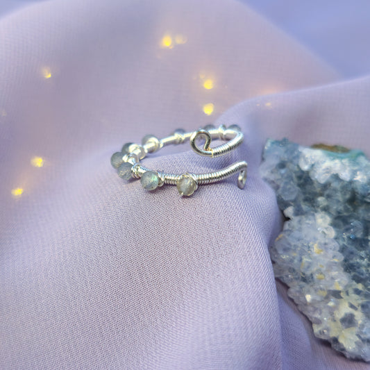 Ethereal Fairy Labradorite Adjustable Ring