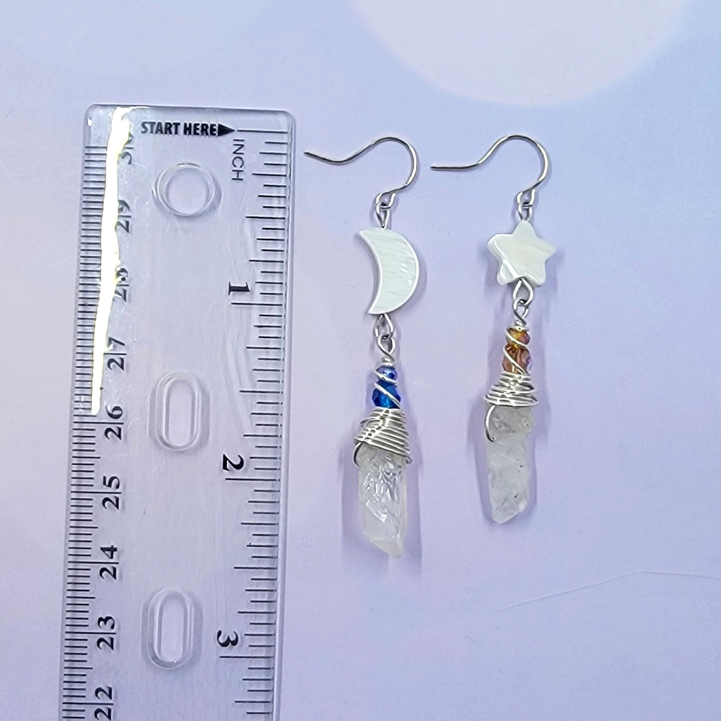 Celestial Quartz Earrings