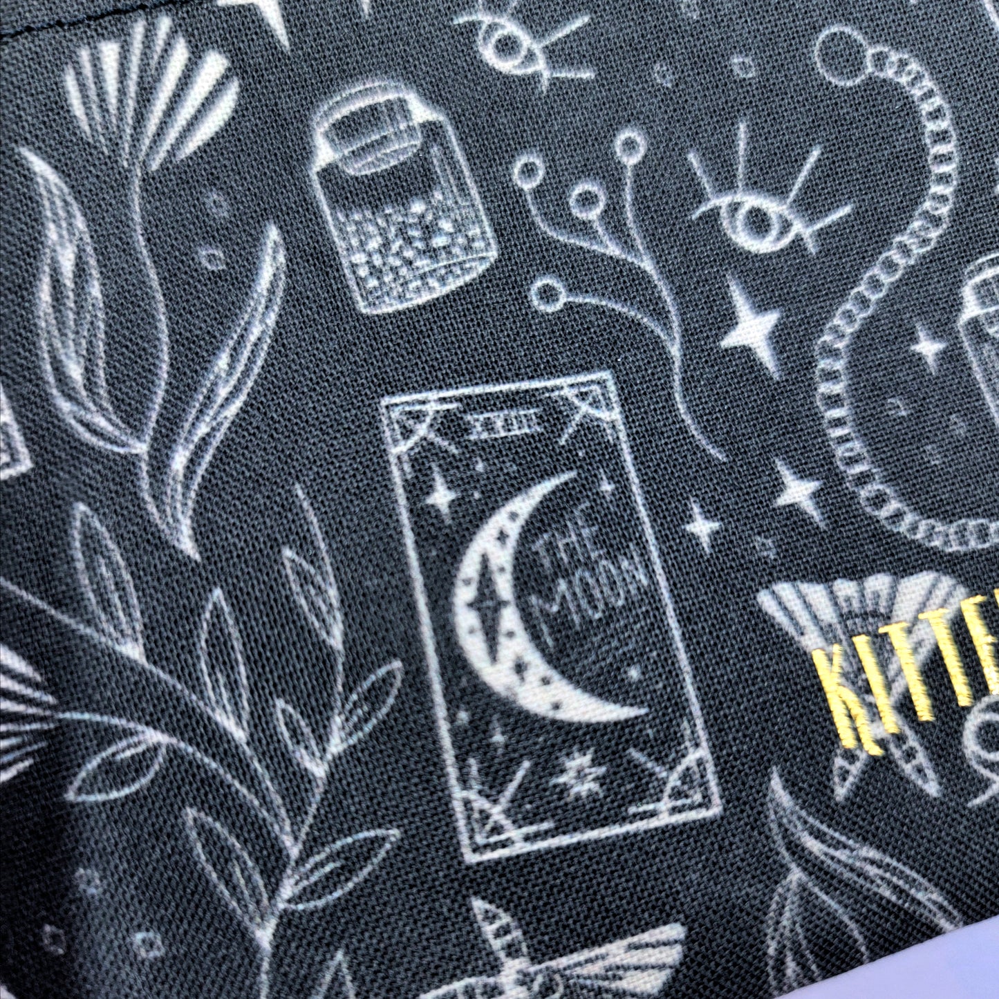 Divination Witch Mystical Goth Crystal Pouch