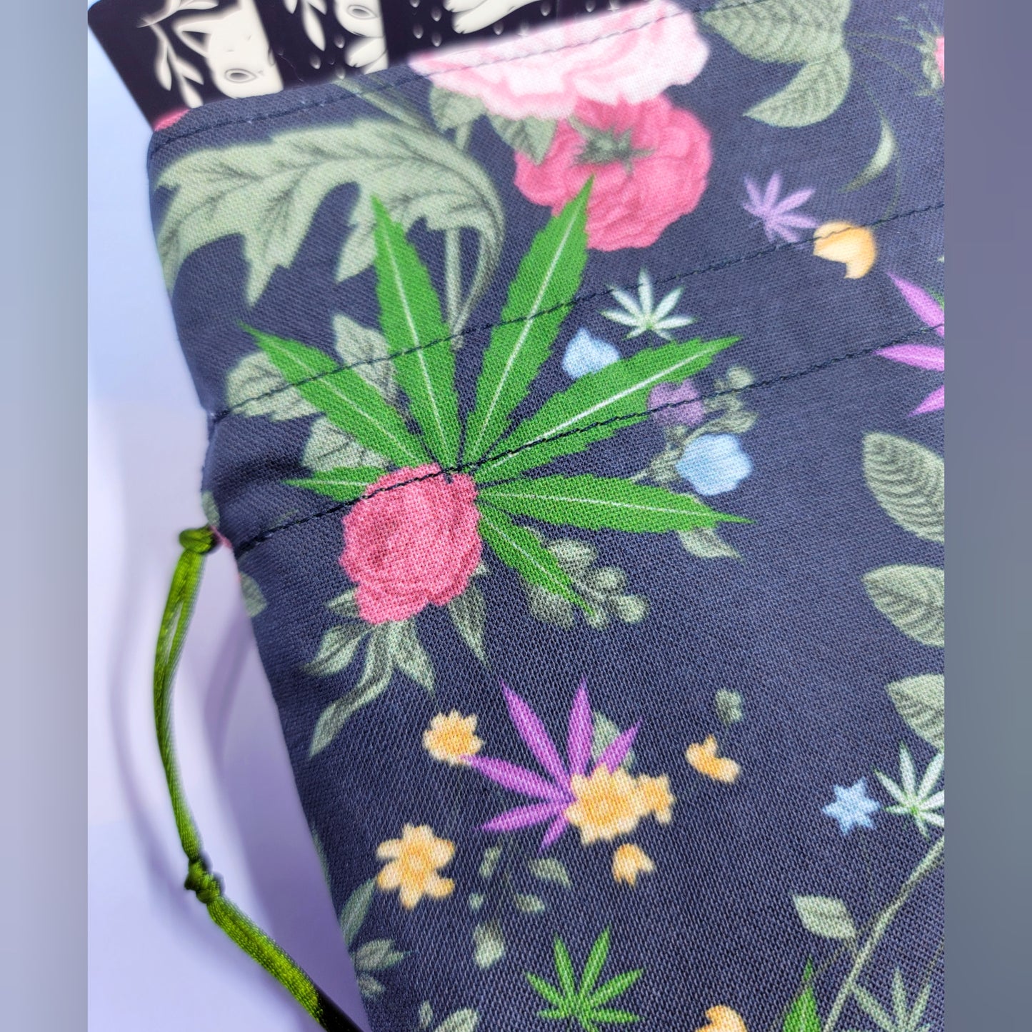Roses, Pot Leaf, Wildflowers Trinket Pouch