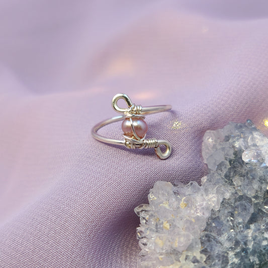 Dainty Fairy Pearl Ring