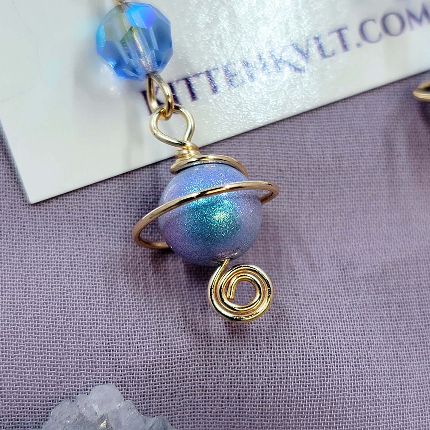Ethereal Planet Earrings