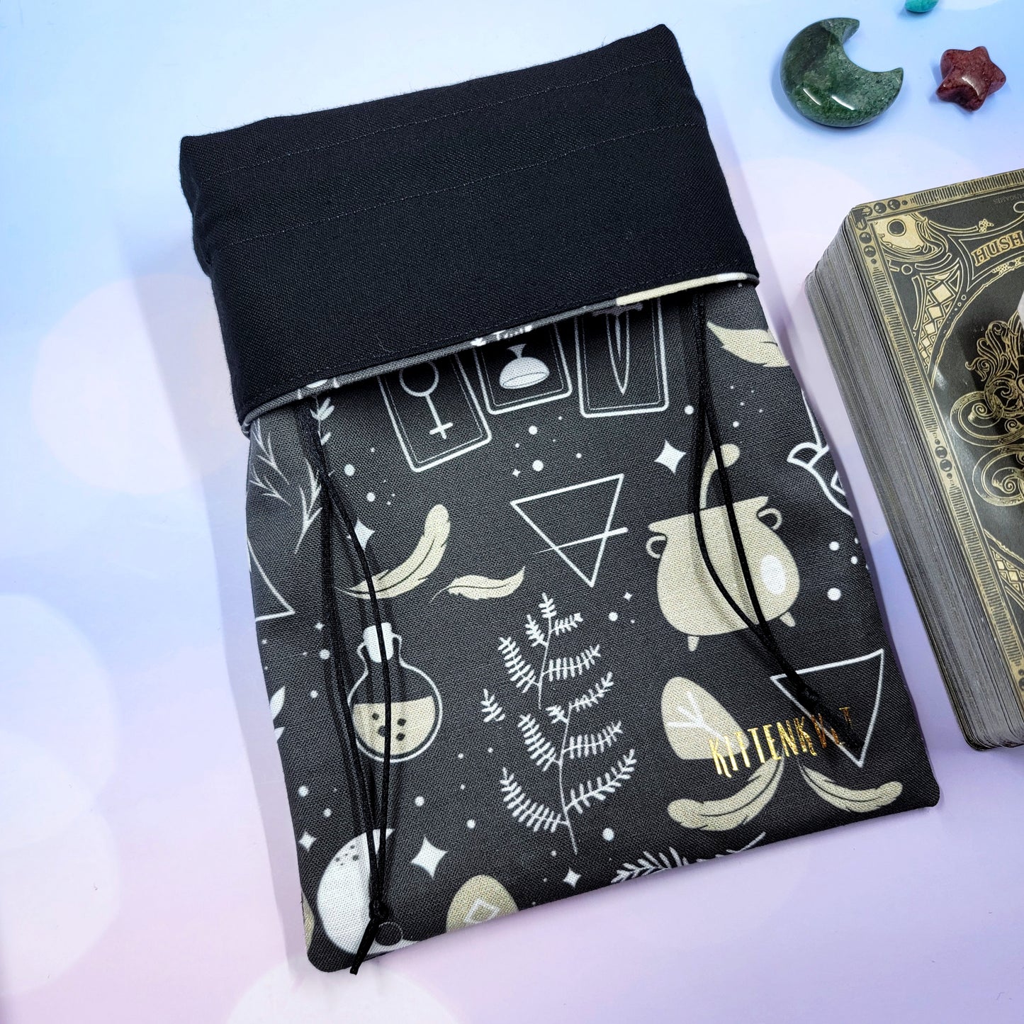 Divination Witch Whimsy Gothic Tarot Pouch