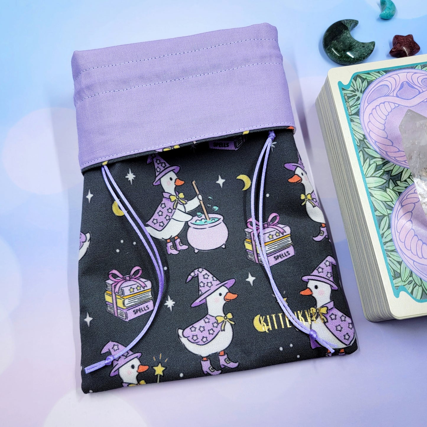 Witchy Magical Goose Tarot Pouch