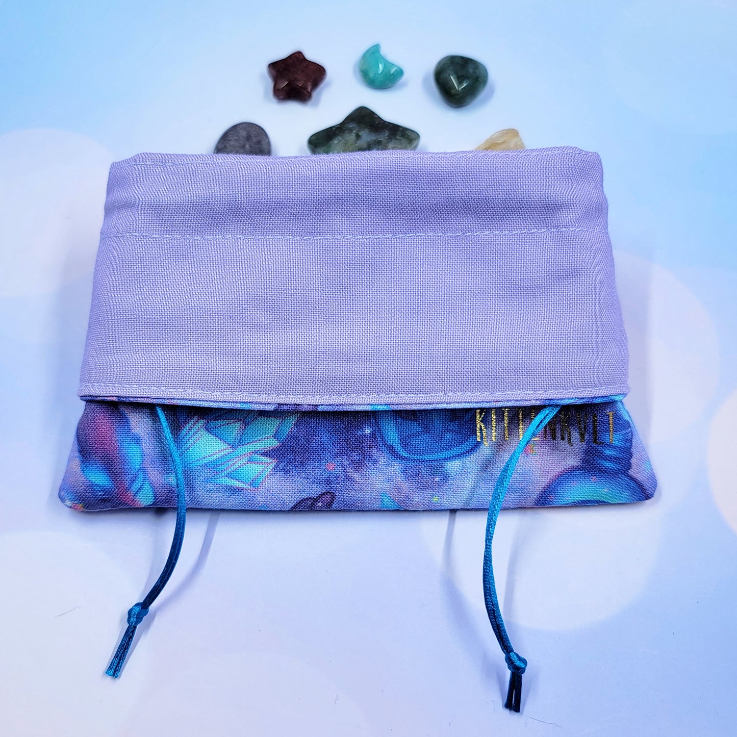 Mystical Witchy Ethereal Pastel Goth Crystal Pouch