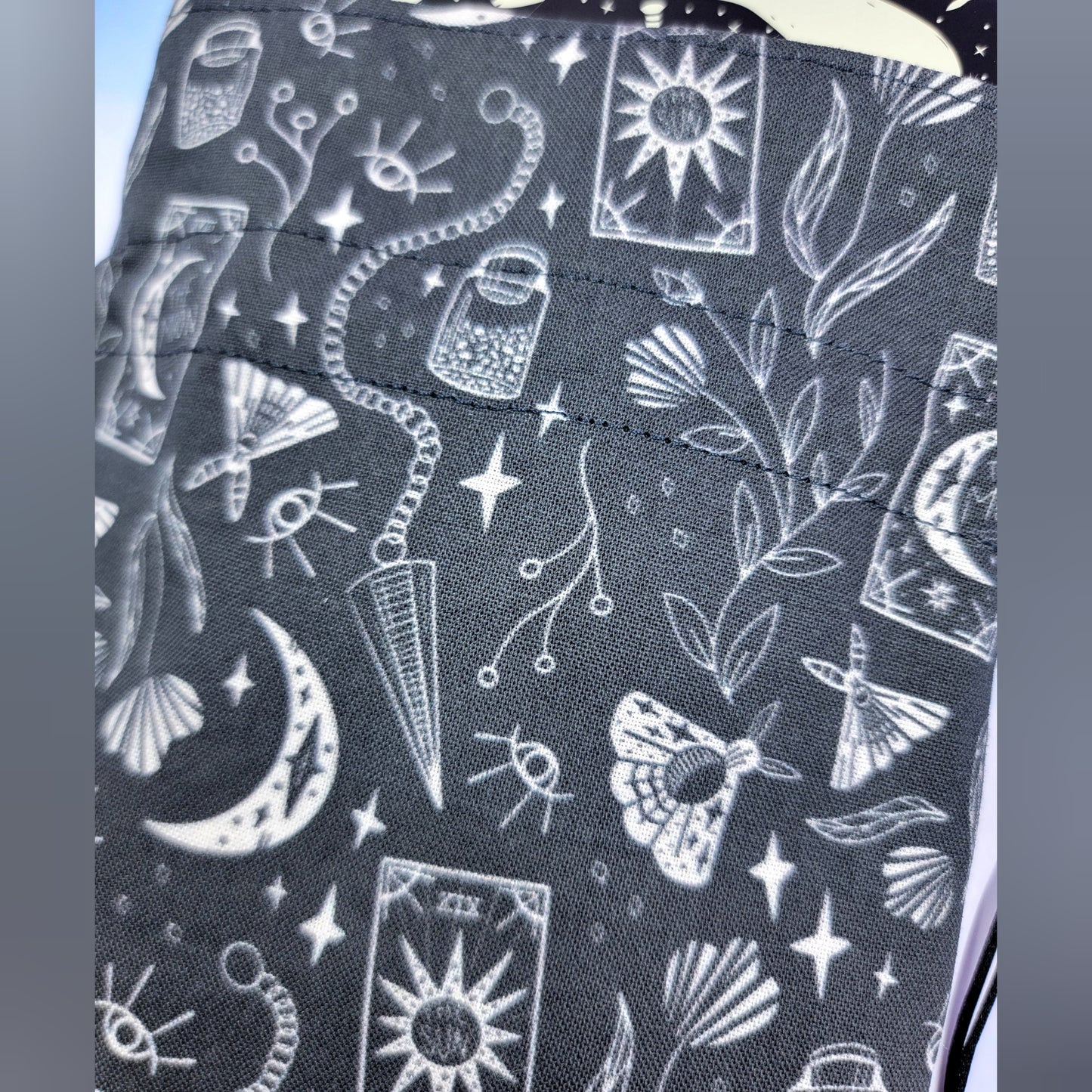 Mystical Divination Witch Goth Trinket Pouch