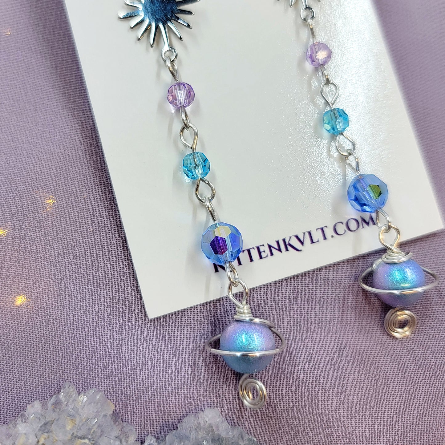 Ethereal Planet Earrings