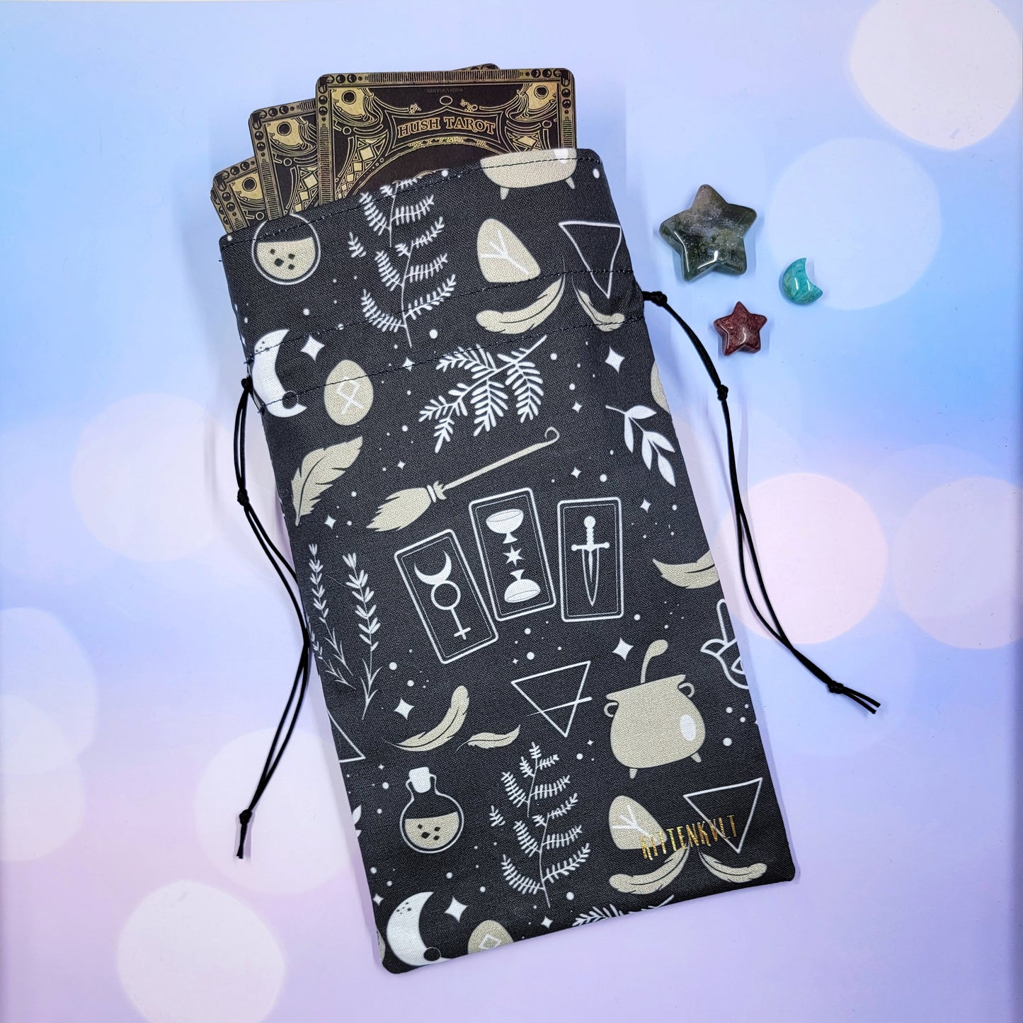 Divination Witch Whimsy Gothic Tarot Pouch