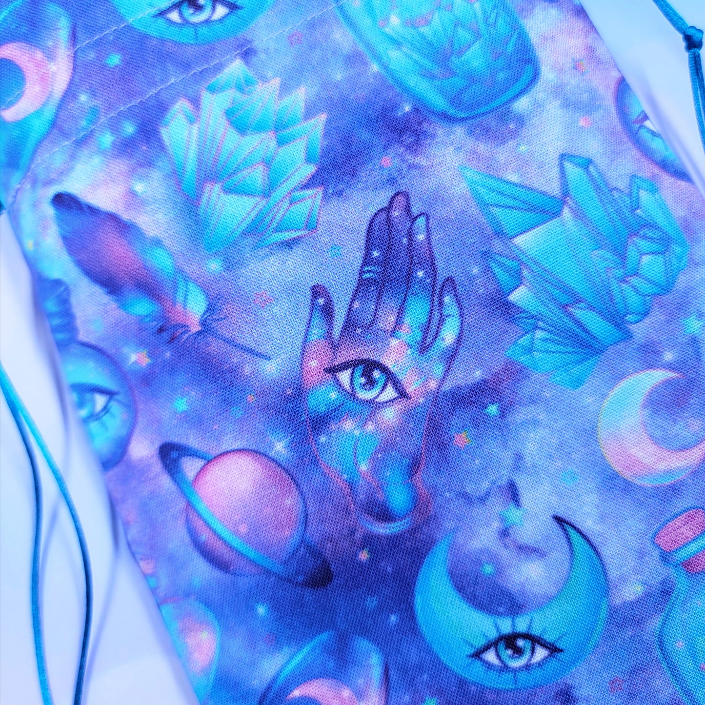 Witchy Mystical Pastel Ethereal Cosmic Celestial Tarot Pouch