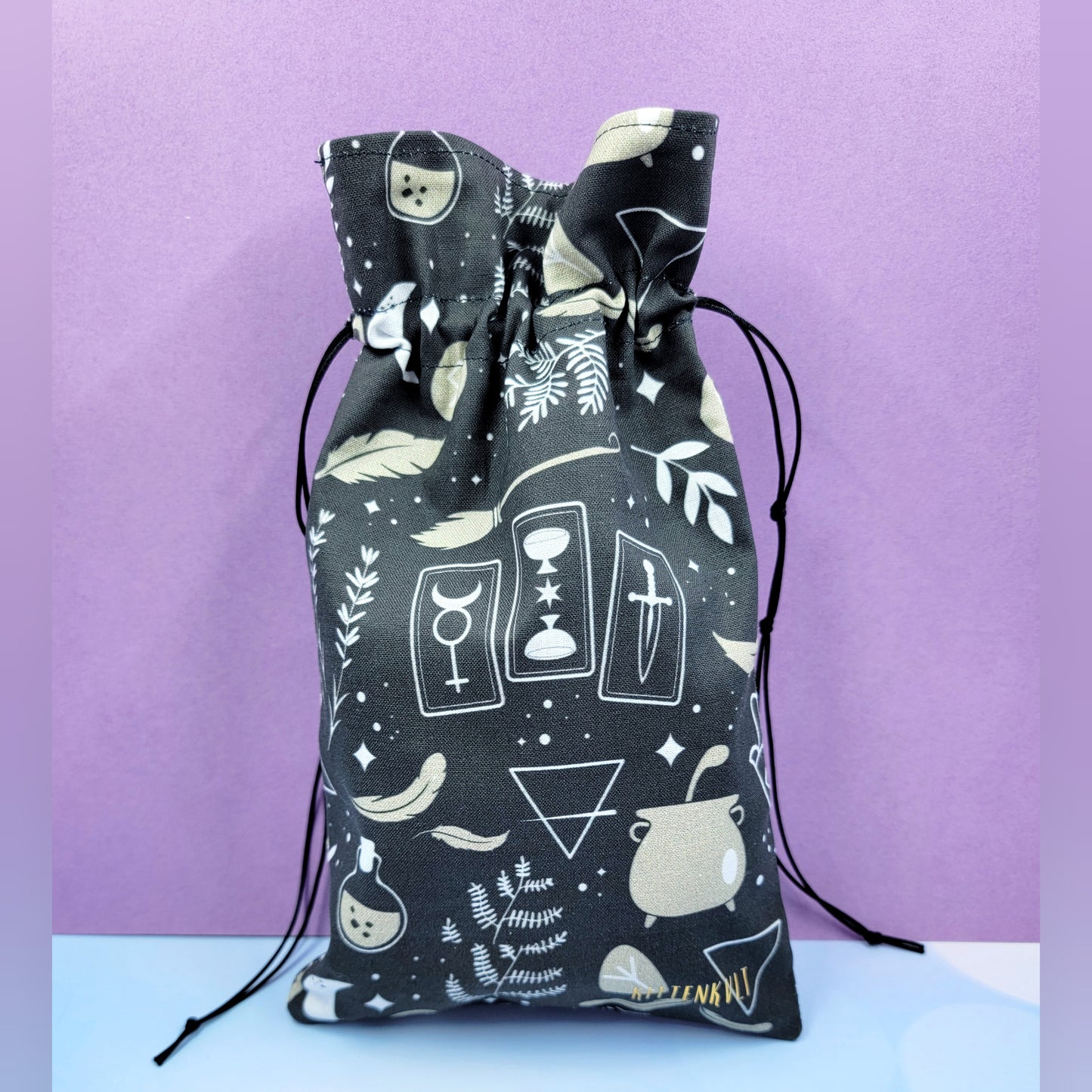 Divination Witch Whimsy Gothic Tarot Pouch