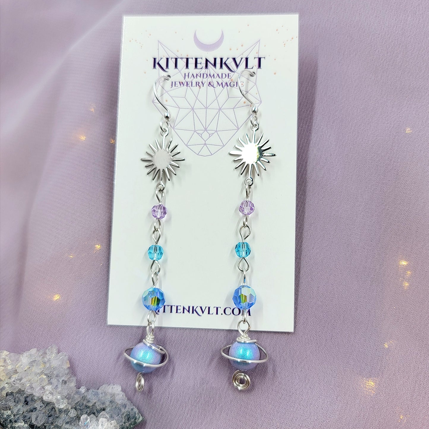 Ethereal Planet Earrings