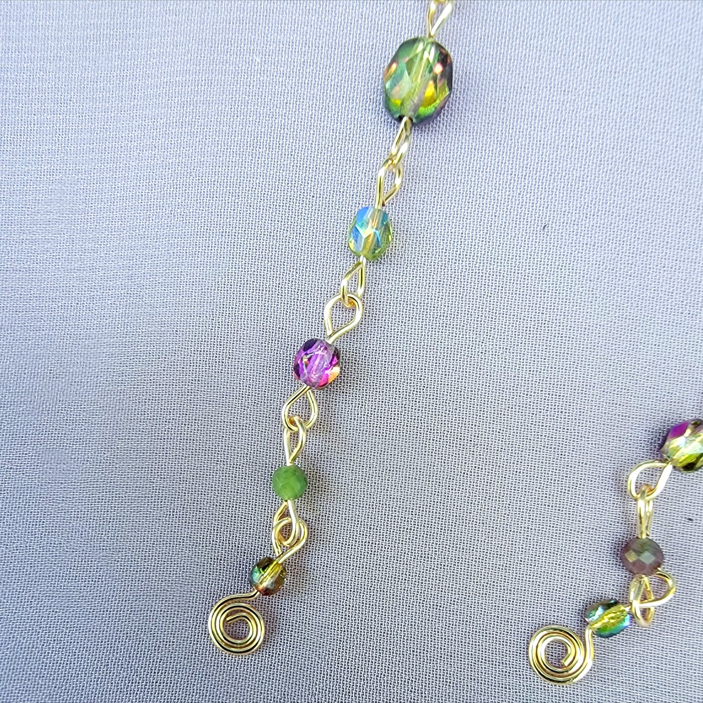 Fuschite Ruby Butterfly Garden Earrings