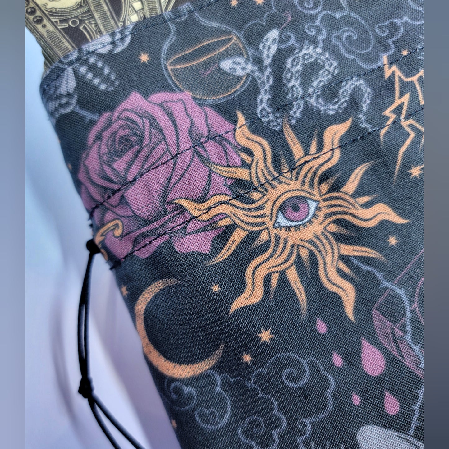 Witchy Gothic Hairless Spynx Tarot Pouch