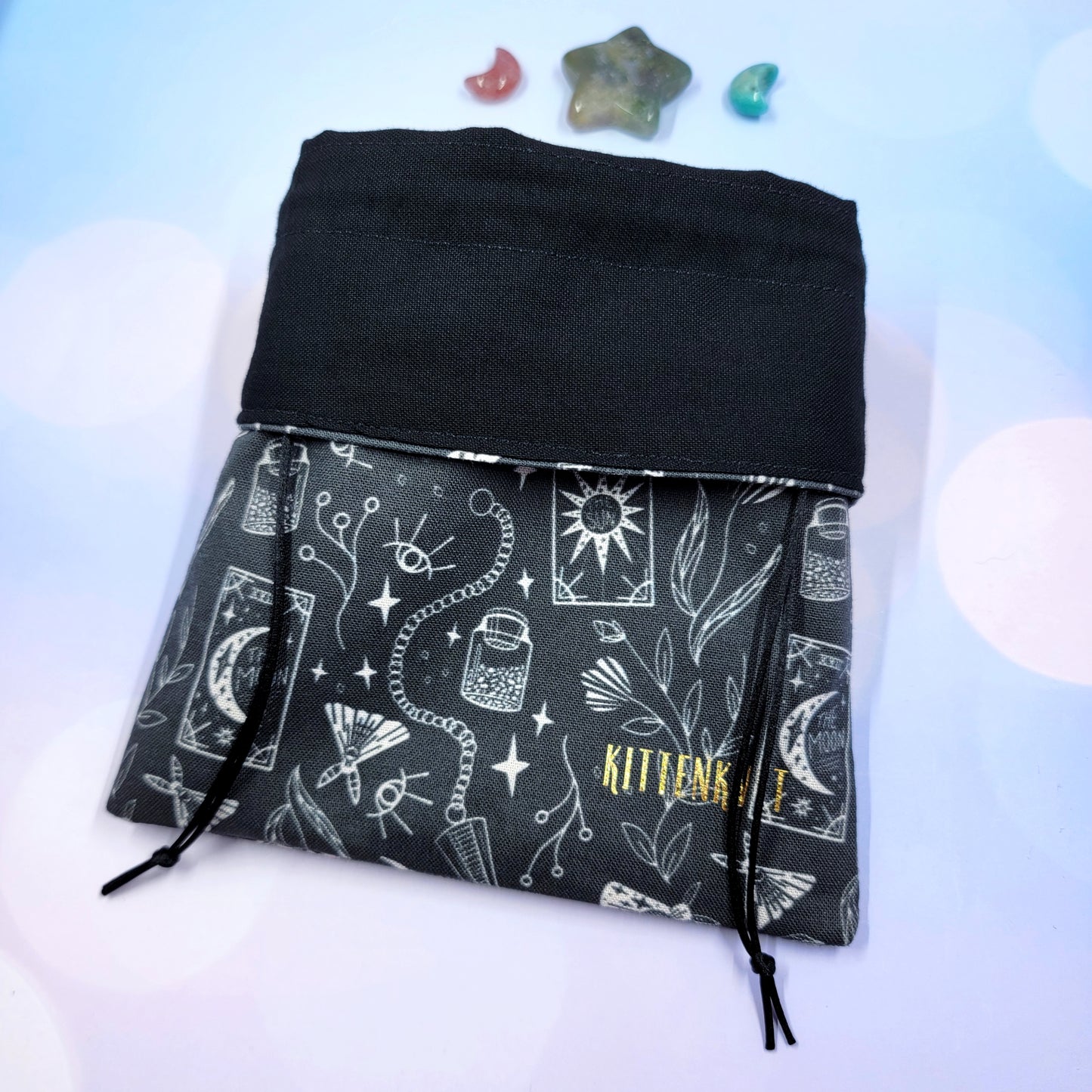 Mystical Divination Witch Goth Trinket Pouch