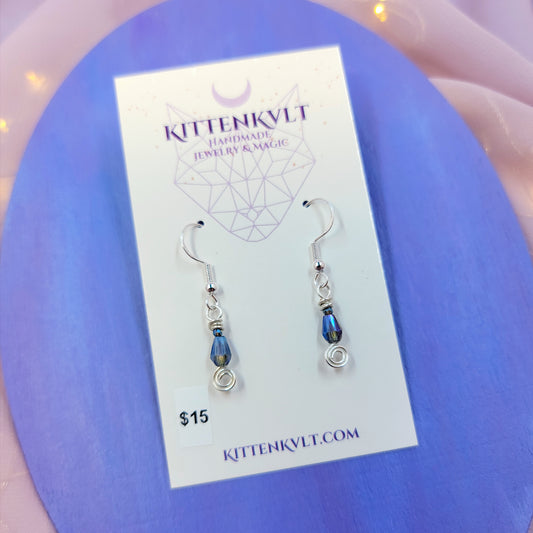 Dainty Ethereal Sun Catcher Earrings