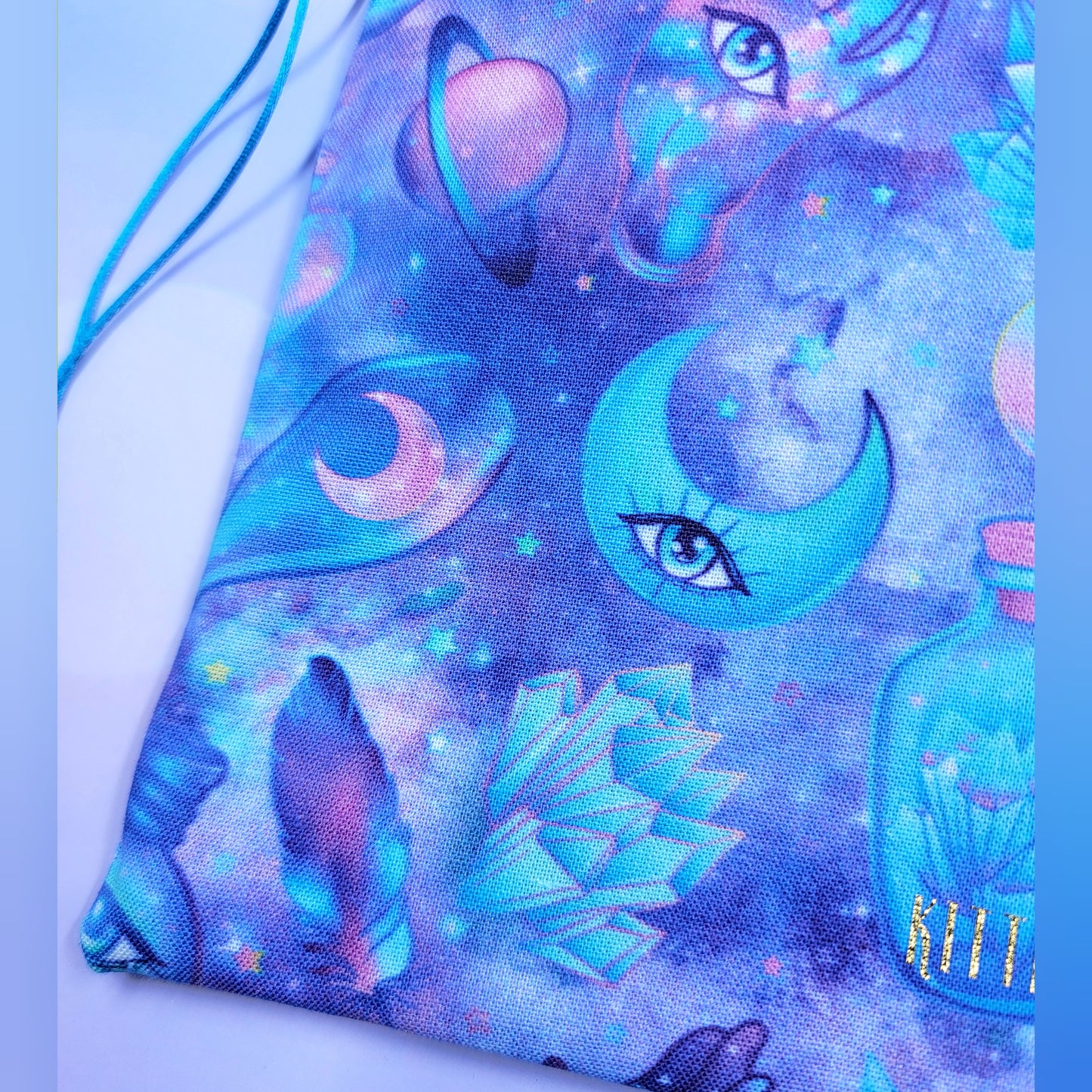 Witchy Mystical Pastel Ethereal Cosmic Celestial Tarot Pouch
