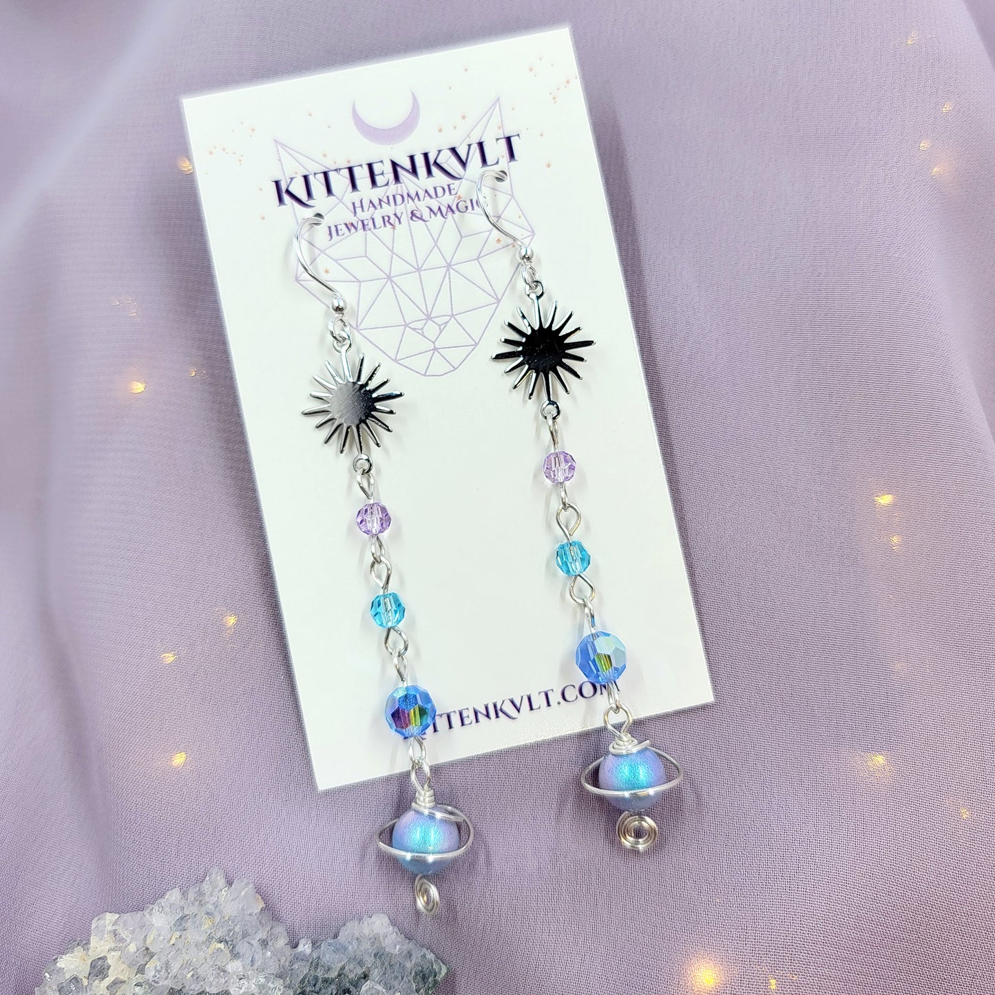 Ethereal Planet Earrings