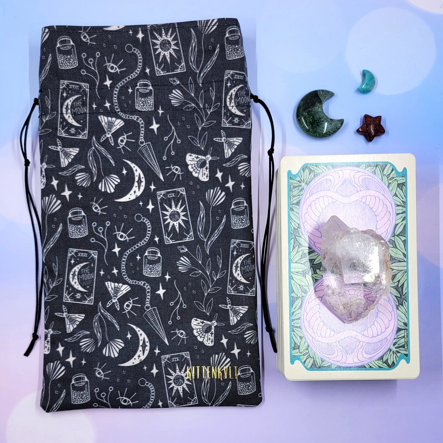 Divination Witch Gothic Tarot Pouch