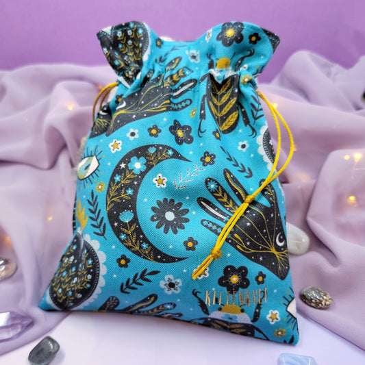 Mystical Witchy Fairy Crystal Trinket Pouch