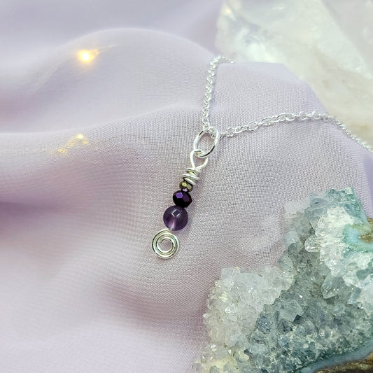 Dainty Amethyst Necklace