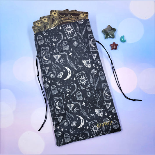 Divination Witch Gothic Tarot Pouch