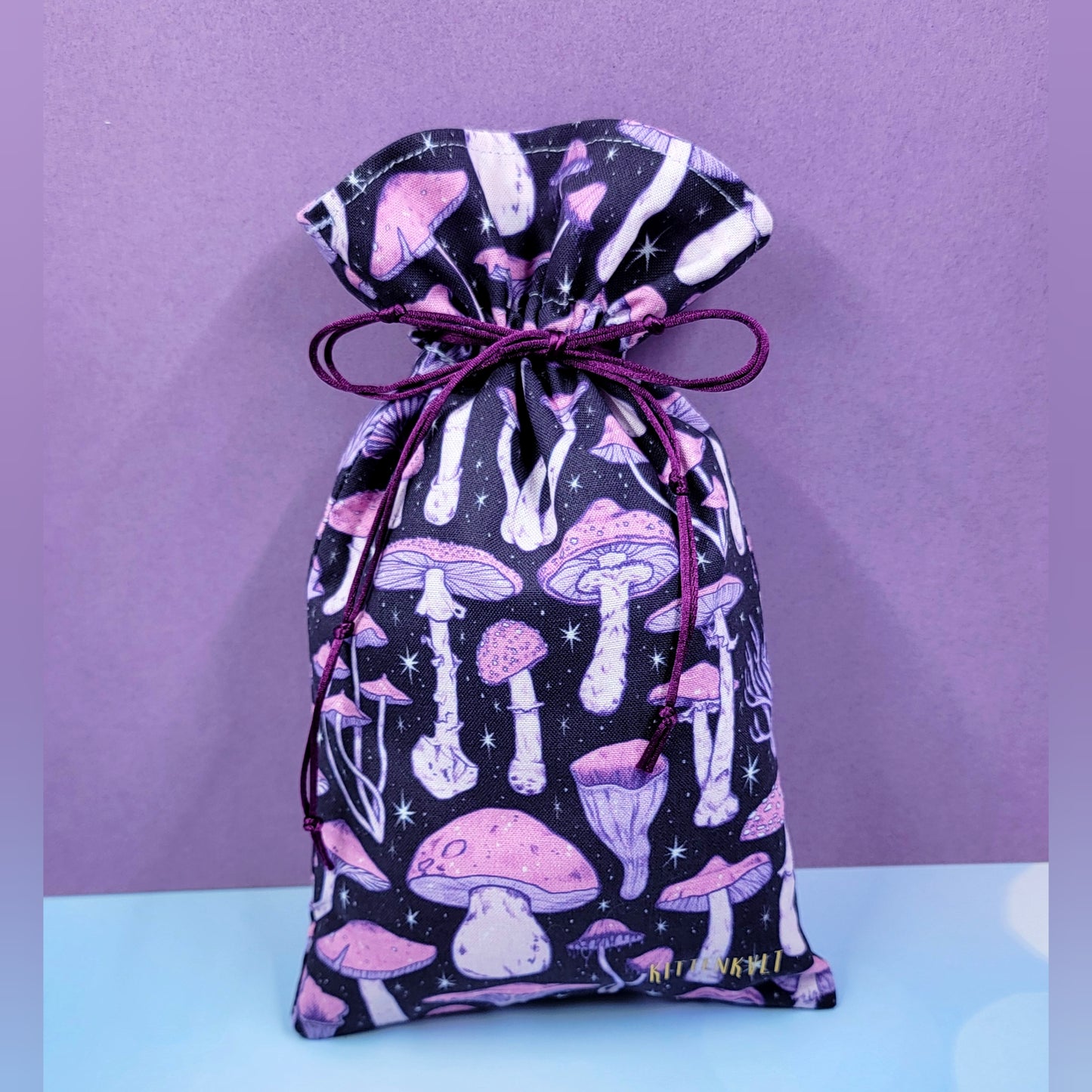 Mystical Witchy Mushroom Tarot Pouch