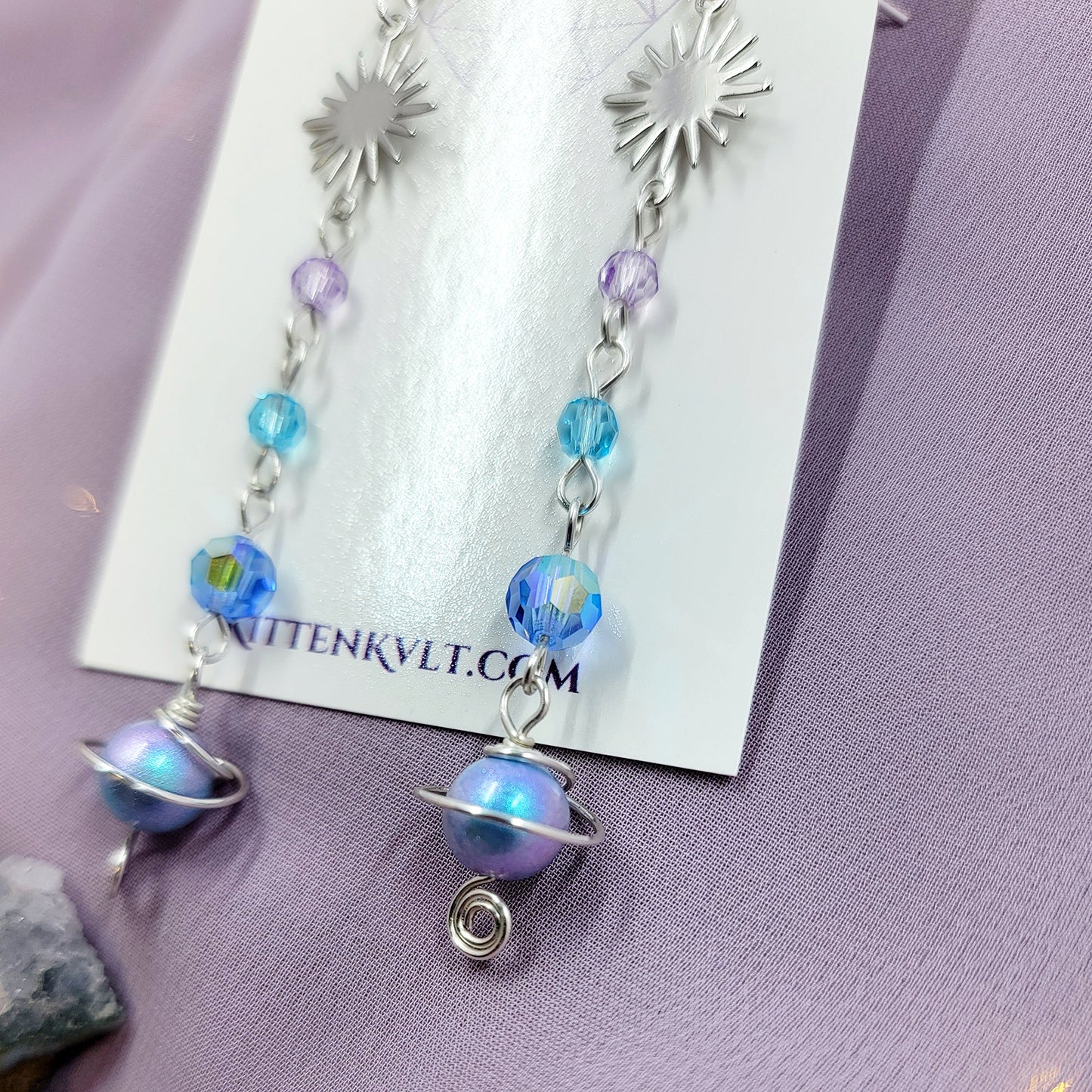 Ethereal Planet Earrings