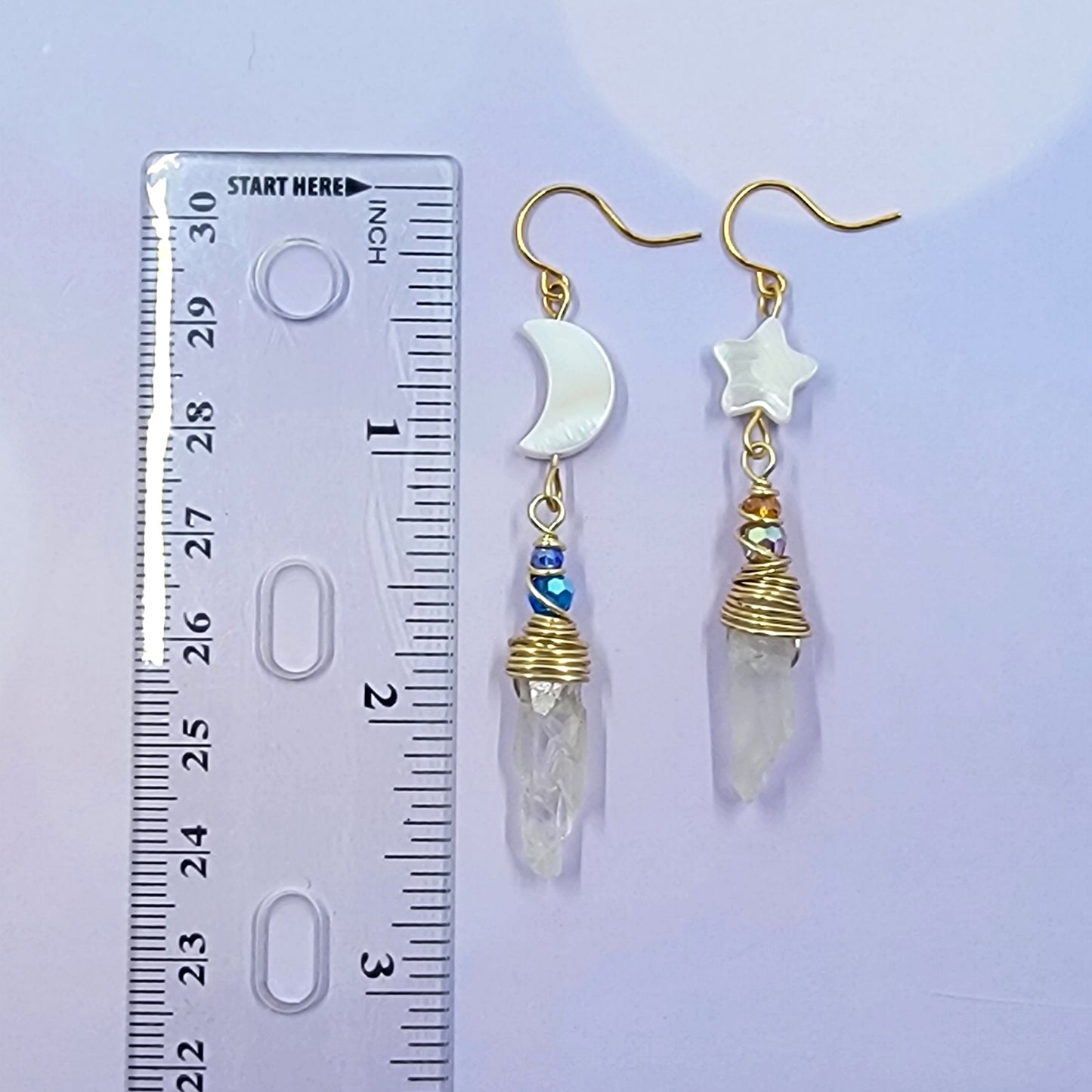 Celestial Quartz Earrings